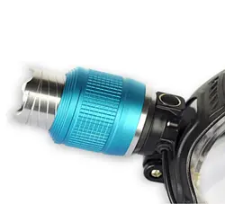 چراغ پیشانی هدلایت آکواریومی LED آبی و سفید مدل dual source