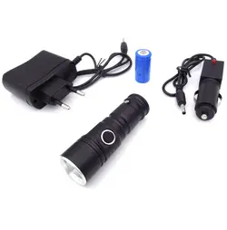 چراغ قوه پلیسی - شکاری کوچک مشکی 20000W