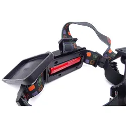 چراغ قوه پیشانی هدلایت شارژی 3 لامپه COB