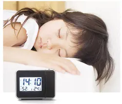 ساعت دماسنج و رطوبت سنج پروژکتوری رومیزی مدل 8190S