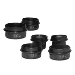 ذره بین عینکی دوچشمی 4 لنز 10X,15X, 20X,25 مدل 9892GJ