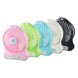 مینی پنکه رومیزی پلاستیکی USB Fan مدل 5017