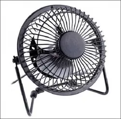 مینی پنکه رومیزی فلزی USB Fan