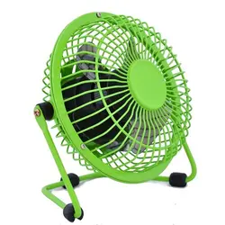 مینی پنکه رومیزی فلزی USB Fan