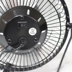 مینی پنکه رومیزی فلزی USB Fan