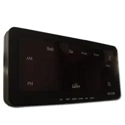 ساعت اتوبوسی با دماسنج و تقویم دیجیتالی LED بزرگ مدل 1018