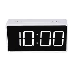 ساعت رومیزی دیجیتال زنگ دار آینه ای MSC-8039 بدنه مشکی