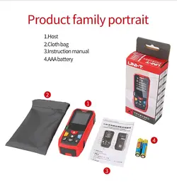 متر لیزری 50 متری UNI-T یونیتی Laser Distance Meter LM50