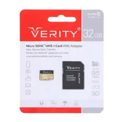 رم میکرو 32 گیگابایت Verity کارتی به همراه خشاب