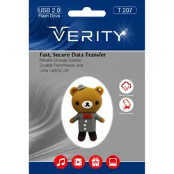 فلش مموری عروسکی ظرفیت 16گیگابایت مدل VERITY T207