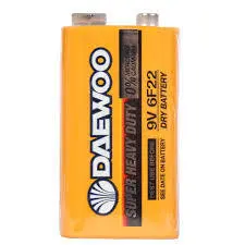 باتری کتابی ۹ ولت دوو DAEWOO