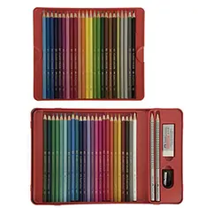 مداد رنگی کلاسیک 48 رنگ جعبه فلزی فابر کاستل