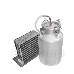 دستگاه عرق گیر خانگی 20 لیتری با کندانسور استیل