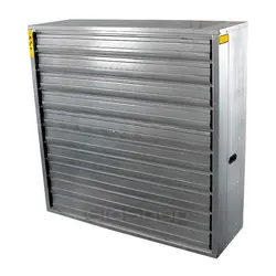 فن 140 * 140 دمپر دار اتوماتیک