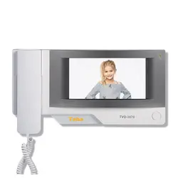 قیمت آیفون تصویری تابا TVD-3070 - دربازکن تصویری TVD-3070 تابا 7 اینچی - الکتروبرتر