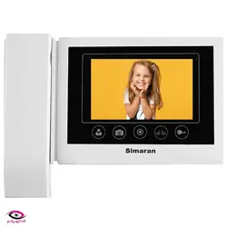 | مانیتور 4.3 اینچ سیماران مدل 43TKMW حافظه دار WIFI