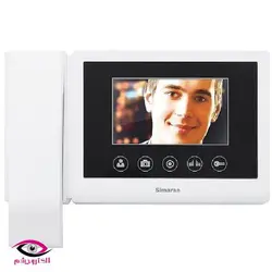 | مانیتور آیفون تصویری 4.3 اینچ بدون حافظه سیماران مدل HS-43TK