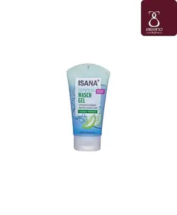 ژل شستشو بدون صابون حاوی آلوئه ورا و خیار رسمن ROSSMANN ISANA soap-free cleansing gel