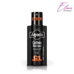 شامپو کافئین آلپسین C1 بلک ادیشن Alpecin Caffein Black Edition C1 • الینو