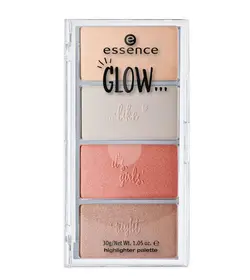 پالت هایلایتر 4 رنگ اسنس مدل GLOW