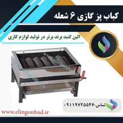 کباب پز 6 شعله الین گنبد
