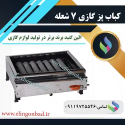 کباب پز 7 شعله الین گنبد