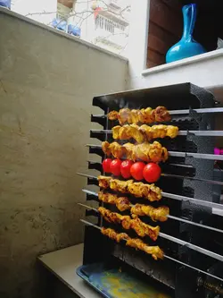 کباب پز ضیافت مدل شعله اصل - تنور گازی الین گنبد