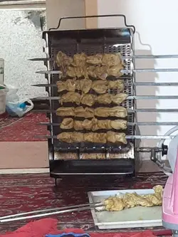 کباب پز ضیافت مدل شعله اصل - تنور گازی الین گنبد