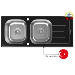 سینک شیشه‌ای داتیس مدل DSG-119 - الوا کالا | ایراندوست