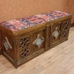 جاکفشی نشیمن دو طبقه کاشی 120