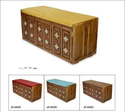 جاکفشی نشیمن گره مرکب چوبی