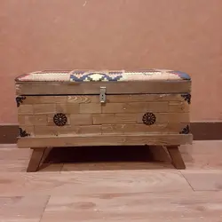 صندوق نشیمن پازلی