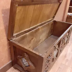 صندوق نشیمن مدل 120 سانت کاشی