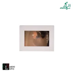 قاب عکس 10*15 تخت 3 سانت سفيد