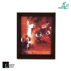 قاب عکس 10*15 تو گود قهوه ای