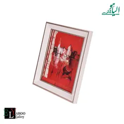 قاب عکس 20*25 تو گود لبه دار سفید