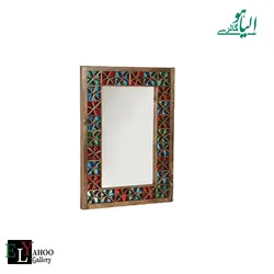 آینه 60 * 80 گره مرکب چوبی