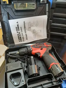 دریل شارژی 12 ولت master tools