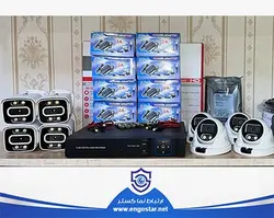 پک دوربین مداربسته فوق حرفه ای 8 عددی