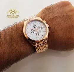 خرید ساعت مچی ست tissot t099 ts6 رزگلد | گالری انزو