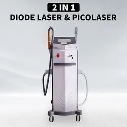 دستگاه لیزر دایود حذف موهای زائد و تاتو 2in1