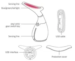دستگاه ضد چین و چروک ماساژ صورت و بدن MS.W