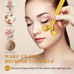 قلم ویبراتا دو سر ماساژ صورت و بدنVibrata Pen Massage