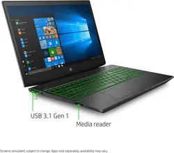 لپ تاپ اچ پی مدل Pavilion Gaming 15 Ci5 (10300H) 8GB 1TB/256GB SSD 4GB