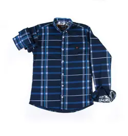 پیراهن مردانه چهارخانه P1018