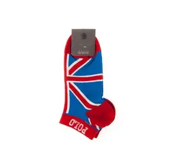 جوراب مردانه مچی طرح دار polo کد SMS1018