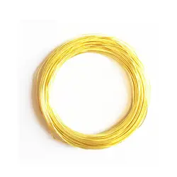 سیم مفتول طلایی زیورآلات 0.5mm بسته 18 متری