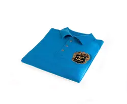 تی شرت یقه دار مردانه طرح PS1062-CHANEL