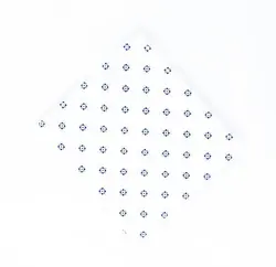دستمال جیب طرح دار PSH1130