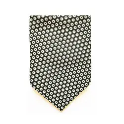 دستمال سر و گردن مشکی طرح دار BA1026